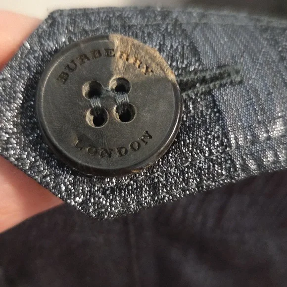 Burberry gunmetal fitted dress Sz 6 - Picture 16 of 16